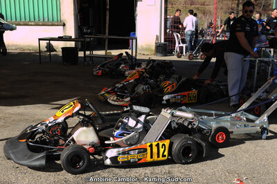 10/03/2013 : 1ère manche du Trophée Vincent Sanchez à Lavelanet (Photos Antoine Camblor) 2013 — karting