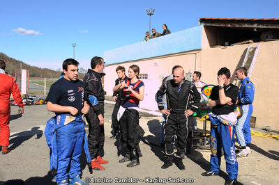 10/03/2013 : 1ère manche du Trophée Vincent Sanchez à Lavelanet (Photos Antoine Camblor) 2013 — karting