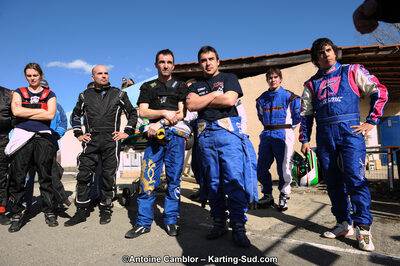 10/03/2013 : 1ère manche du Trophée Vincent Sanchez à Lavelanet (Photos Antoine Camblor) 2013 — karting
