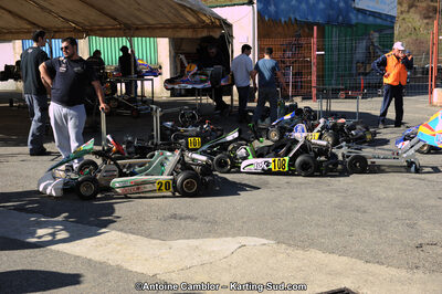 10/03/2013 : 1ère manche du Trophée Vincent Sanchez à Lavelanet (Photos Antoine Camblor) 2013 — karting