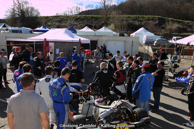 10/03/2013 : 1ère manche du Trophée Vincent Sanchez à Lavelanet (Photos Antoine Camblor) 2013 — karting