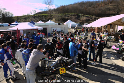 10/03/2013 : 1ère manche du Trophée Vincent Sanchez à Lavelanet (Photos Antoine Camblor) 2013 — karting