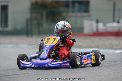 10/03/2013 : 1ère manche du Trophée Vincent Sanchez à Lavelanet (Photos Antoine Camblor) 2013 — karting