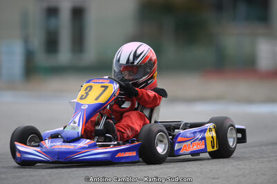 10/03/2013 : 1ère manche du Trophée Vincent Sanchez à Lavelanet (Photos Antoine Camblor) 2013 — karting