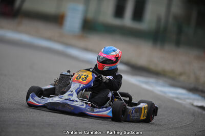 10/03/2013 : 1ère manche du Trophée Vincent Sanchez à Lavelanet (Photos Antoine Camblor) 2013 — karting