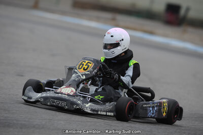10/03/2013 : 1ère manche du Trophée Vincent Sanchez à Lavelanet (Photos Antoine Camblor) 2013 — karting
