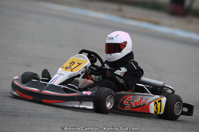 10/03/2013 : 1ère manche du Trophée Vincent Sanchez à Lavelanet (Photos Antoine Camblor) 2013 — karting
