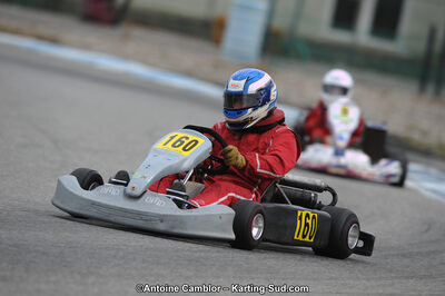 10/03/2013 : 1ère manche du Trophée Vincent Sanchez à Lavelanet (Photos Antoine Camblor) 2013 — karting