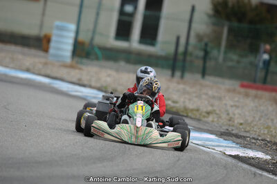 10/03/2013 : 1ère manche du Trophée Vincent Sanchez à Lavelanet (Photos Antoine Camblor) 2013 — karting