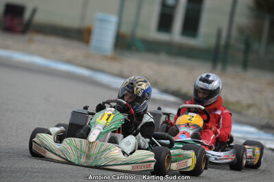 10/03/2013 : 1ère manche du Trophée Vincent Sanchez à Lavelanet (Photos Antoine Camblor) 2013 — karting