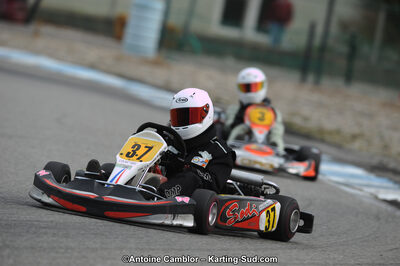 10/03/2013 : 1ère manche du Trophée Vincent Sanchez à Lavelanet (Photos Antoine Camblor) 2013 — karting