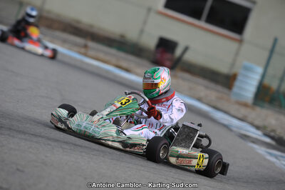 10/03/2013 : 1ère manche du Trophée Vincent Sanchez à Lavelanet (Photos Antoine Camblor) 2013 — karting