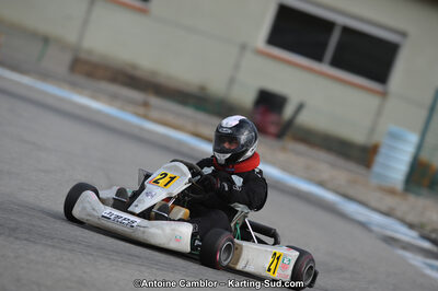 10/03/2013 : 1ère manche du Trophée Vincent Sanchez à Lavelanet (Photos Antoine Camblor) 2013 — karting