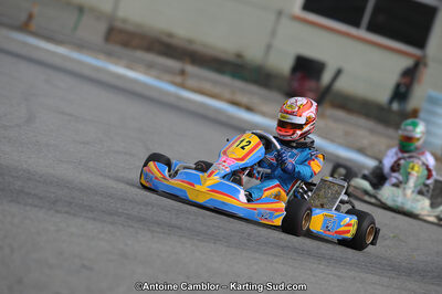 10/03/2013 : 1ère manche du Trophée Vincent Sanchez à Lavelanet (Photos Antoine Camblor) 2013 — karting