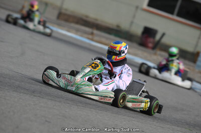 10/03/2013 : 1ère manche du Trophée Vincent Sanchez à Lavelanet (Photos Antoine Camblor) 2013 — karting