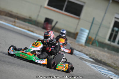 10/03/2013 : 1ère manche du Trophée Vincent Sanchez à Lavelanet (Photos Antoine Camblor) 2013 — karting