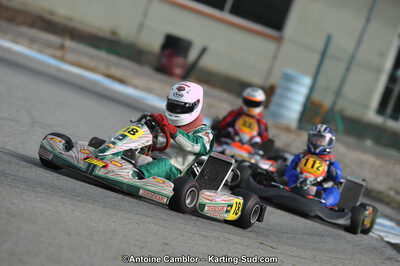 10/03/2013 : 1ère manche du Trophée Vincent Sanchez à Lavelanet (Photos Antoine Camblor) 2013 — karting