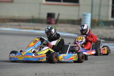 10/03/2013 : 1ère manche du Trophée Vincent Sanchez à Lavelanet (Photos Antoine Camblor) 2013 — karting