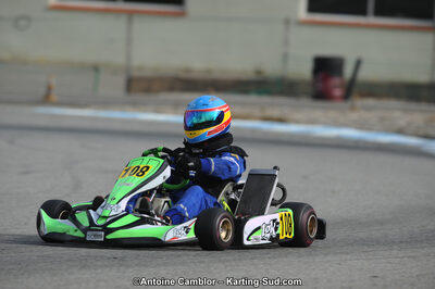 10/03/2013 : 1ère manche du Trophée Vincent Sanchez à Lavelanet (Photos Antoine Camblor) 2013 — karting