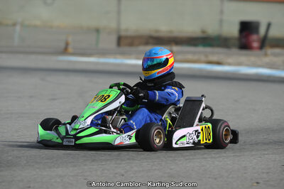 10/03/2013 : 1ère manche du Trophée Vincent Sanchez à Lavelanet (Photos Antoine Camblor) 2013 — karting