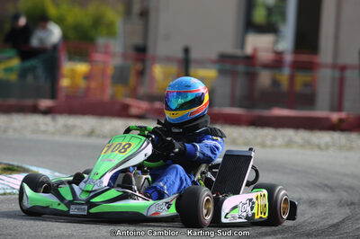 10/03/2013 : 1ère manche du Trophée Vincent Sanchez à Lavelanet (Photos Antoine Camblor) 2013 — karting