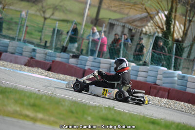 10/03/2013 : 1ère manche du Trophée Vincent Sanchez à Lavelanet (Photos Antoine Camblor) 2013 — karting