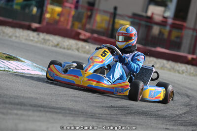 10/03/2013 : 1ère manche du Trophée Vincent Sanchez à Lavelanet (Photos Antoine Camblor) 2013 — karting