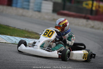 10/03/2013 : 1ère manche du Trophée Vincent Sanchez à Lavelanet (Photos Antoine Camblor) 2013 — karting