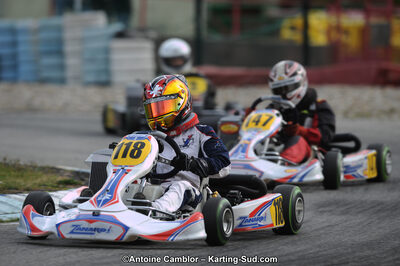 10/03/2013 : 1ère manche du Trophée Vincent Sanchez à Lavelanet (Photos Antoine Camblor) 2013 — karting