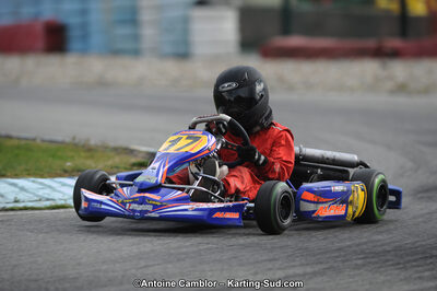 10/03/2013 : 1ère manche du Trophée Vincent Sanchez à Lavelanet (Photos Antoine Camblor) 2013 — karting