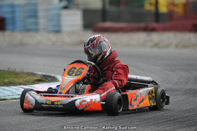 10/03/2013 : 1ère manche du Trophée Vincent Sanchez à Lavelanet (Photos Antoine Camblor) 2013 — karting