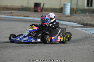 10/03/2013 : 1ère manche du Trophée Vincent Sanchez à Lavelanet (Photos Antoine Camblor) 2013 — karting