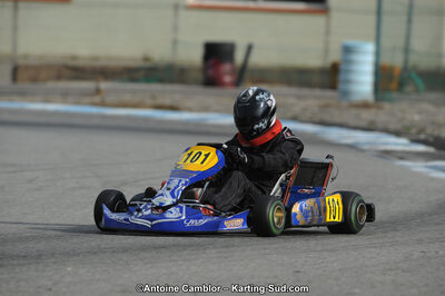 10/03/2013 : 1ère manche du Trophée Vincent Sanchez à Lavelanet (Photos Antoine Camblor) 2013 — karting