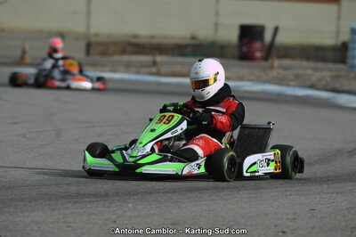 10/03/2013 : 1ère manche du Trophée Vincent Sanchez à Lavelanet (Photos Antoine Camblor) 2013 — karting