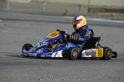 10/03/2013 : 1ère manche du Trophée Vincent Sanchez à Lavelanet (Photos Antoine Camblor) 2013 — karting