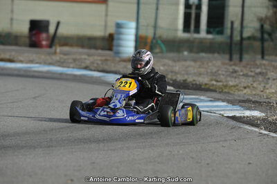 10/03/2013 : 1ère manche du Trophée Vincent Sanchez à Lavelanet (Photos Antoine Camblor) 2013 — karting