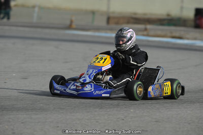 10/03/2013 : 1ère manche du Trophée Vincent Sanchez à Lavelanet (Photos Antoine Camblor) 2013 — karting