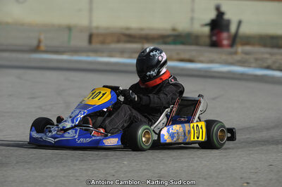 10/03/2013 : 1ère manche du Trophée Vincent Sanchez à Lavelanet (Photos Antoine Camblor) 2013 — karting