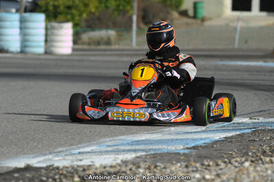 10/03/2013 : 1ère manche du Trophée Vincent Sanchez à Lavelanet (Photos Antoine Camblor) 2013 — karting