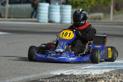 10/03/2013 : 1ère manche du Trophée Vincent Sanchez à Lavelanet (Photos Antoine Camblor) 2013 — karting