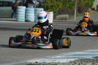 10/03/2013 : 1ère manche du Trophée Vincent Sanchez à Lavelanet (Photos Antoine Camblor) 2013 — karting