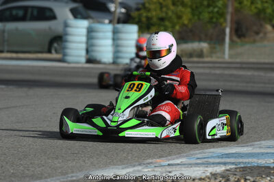 10/03/2013 : 1ère manche du Trophée Vincent Sanchez à Lavelanet (Photos Antoine Camblor) 2013 — karting
