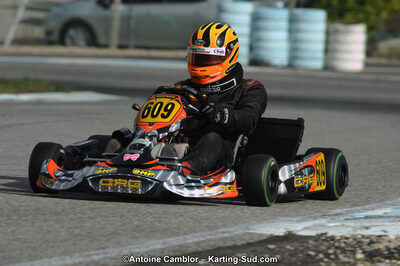 10/03/2013 : 1ère manche du Trophée Vincent Sanchez à Lavelanet (Photos Antoine Camblor) 2013 — karting