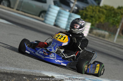 10/03/2013 : 1ère manche du Trophée Vincent Sanchez à Lavelanet (Photos Antoine Camblor) 2013 — karting
