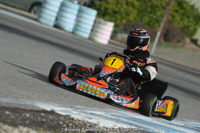 10/03/2013 : 1ère manche du Trophée Vincent Sanchez à Lavelanet (Photos Antoine Camblor) 2013 — karting