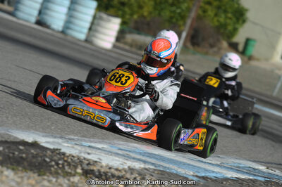 10/03/2013 : 1ère manche du Trophée Vincent Sanchez à Lavelanet (Photos Antoine Camblor) 2013 — karting