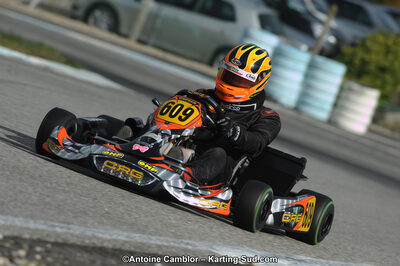 10/03/2013 : 1ère manche du Trophée Vincent Sanchez à Lavelanet (Photos Antoine Camblor) 2013 — karting