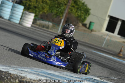 10/03/2013 : 1ère manche du Trophée Vincent Sanchez à Lavelanet (Photos Antoine Camblor) 2013 — karting