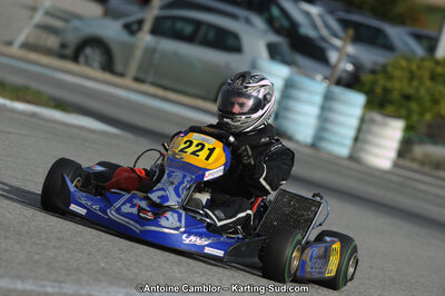10/03/2013 : 1ère manche du Trophée Vincent Sanchez à Lavelanet (Photos Antoine Camblor) 2013 — karting