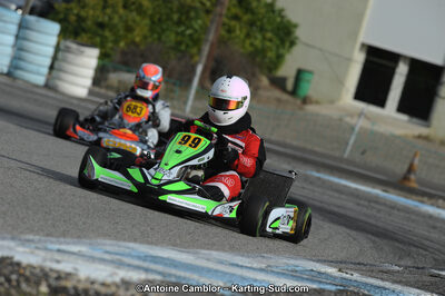 10/03/2013 : 1ère manche du Trophée Vincent Sanchez à Lavelanet (Photos Antoine Camblor) 2013 — karting